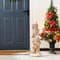 Glitzhome® 29.25" Christmas Macaron Resin Stacked Gingerbread Man Porch Decor